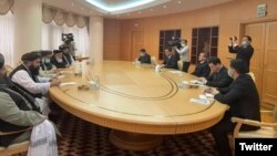 Эки тараптуу сүйлөшүүлөр. Ашхабад шаары, 6-февраль, 2021-жыл.