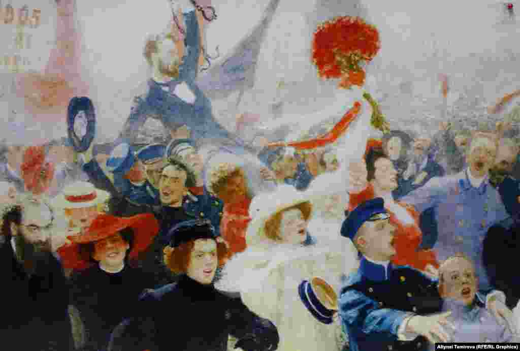 "Нааразылык билдирүү". И.Репин.1907-ж.
