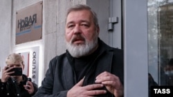 "Новая газета" басылымының бас редакторы Дмитрий Муратов.