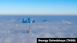 Москваны баскан калың туман. 2-ноябрь, 2021-жыл