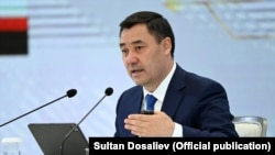 Содир Ҷабборов, раиси ҷумҳури Қирғизистон.