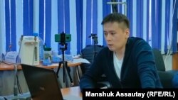 Жанболат Мамай, лидер незарегистрированной Демократической партии Казахстана