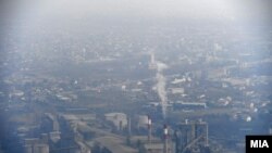 Аерозагадување во Скопје