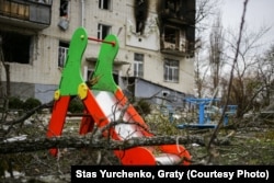 Тростянець після деокупації, весна 2022 року. Фото: Стас Юрченко, Graty