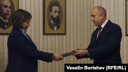 Kornelija Ninova, a Bolgár Szocialista Párt vezetője január 24-én visszaadja a be nem töltött mandátumot Rumen Radev elnöknek
