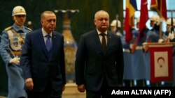 Recep Tayyip Erdogan și Igor Dodon, Ankara, 30 december 30 2019.