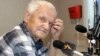 Scriitorul Vladimir Beșleagă în studioul Europei Libere
