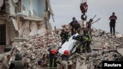 Російські війська ввечері 9 липня атакували ракетами з «Ураганів» житловий будинок у місті Часів Яр