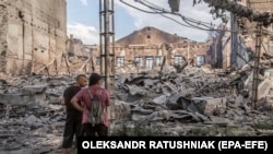 Լիսիչանսկը հրետակոծությունից հետո