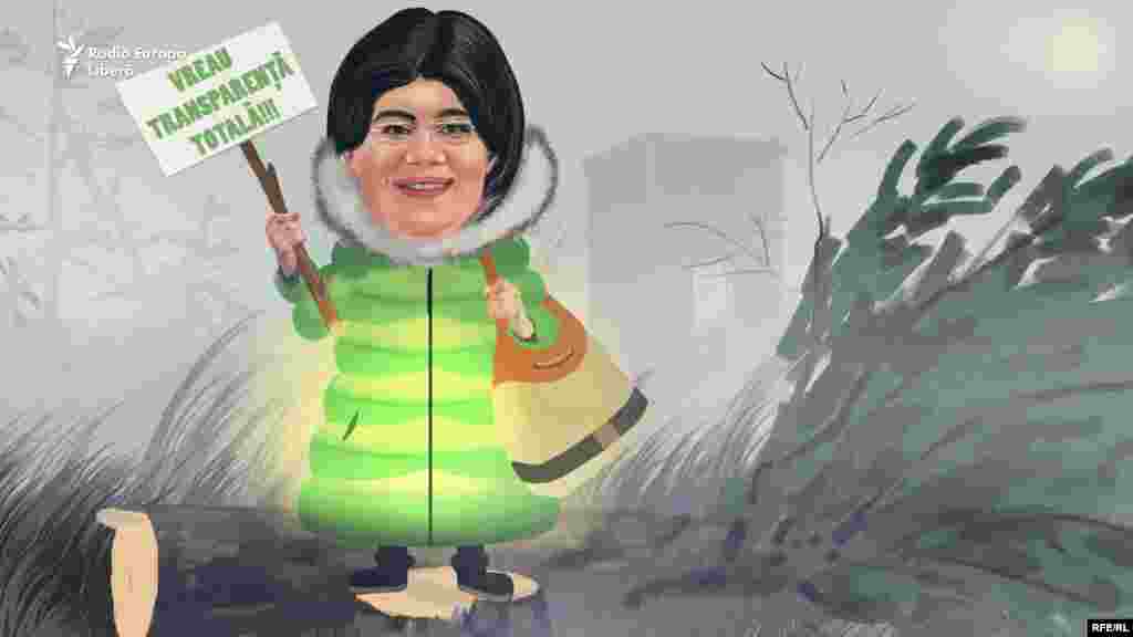 „Vreau transparență totală”, a spus Silvia Radu la prima sa conferință de presă ca primăriță interimară a capitalei.