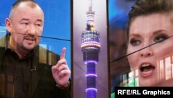 Бірінші арна және "Россия" арнасының жүргізушілері Артём Шейнин және Ольга Скабеева