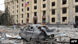 Харків після обстрілу російських військ, 1 березня 2022 року