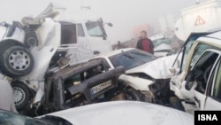 Five people were killed in a massive pileup in Behbahan in January in which it is said that the airbags in nearly 60 Iranian vehicles failed to deploy.