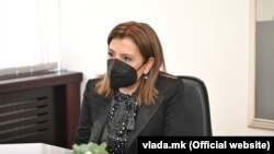 Министерката за труд и социјална политика Јованка Тренчевска