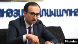Министр здравоохранения Арсен Торосян, 10 апреля 2020 г.