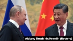 Vladimir Putin și Xi Jinping