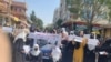 Protestat e grave afgane në Kabul. 26 maj 2022.