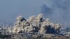 Слика од јужен Израел во близина на границата со Појасот Газа покажува издигнување на чад по израелскиот напад на палестинската територија на 21 ноември 2023 година, во услови на тековни битки меѓу Израел и палестинското движење Хамас.