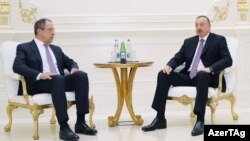Ռուսաստանի արտգործնախարարն ու Ադրբեջանի նախագահը Բաքվում, արխիվ