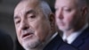 Liderul GERB și fostul premier bulgar Boiko Borisov, alături de noul prim-ministru, Rosen Jeliazkov, în plan secund.