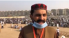 نور الله ترین په کراچۍ کې د پښتون ژغورنې غورځنګ مشر دی ـ پخوانی انځور.