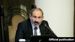 Նիկոլ Փաշինյանը՝ կառավարության նիստերից մեկի ժամանակ, արխիվ