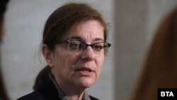 Теодора Генчовска, шефицата на бугарската дипломатија