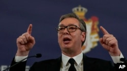Presidenti i Serbisë, Aleksandar Vuçiq.