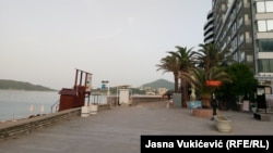 Shëtitorja Rafailloviq në Budva të Malit të Zi. 