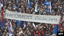 Pamje nga tubimi parazgjedhor i Partisë Radikale në Mitrovicë