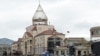 Здание Национального собрания Нагорного Карабаха в Степанакерте