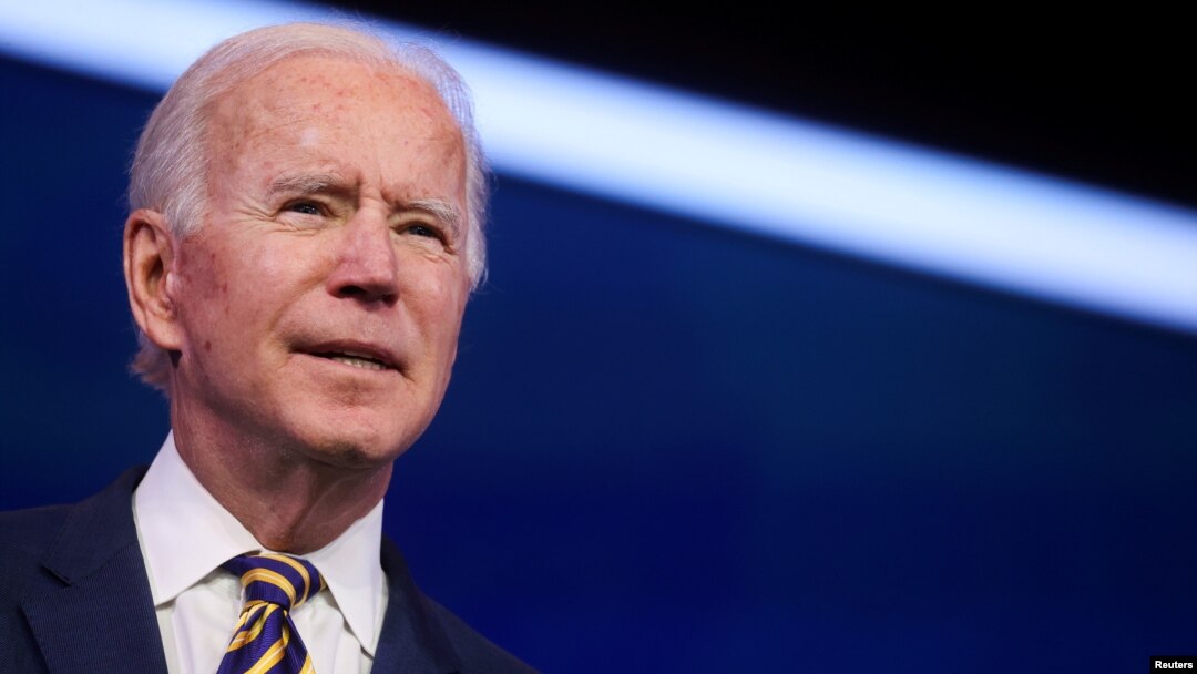 U.S. President-elect Joe Biden