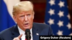 Presidenti amerikan, Donald Trump.