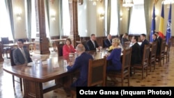 Deschiderea negocierile privind formarea noului guvern, București, 11 octombrie 2019