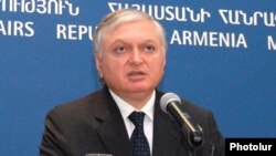 Министр иностранных дел Армении Эдуард Налбандян