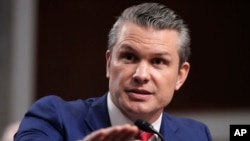 Pete Hegseth na pretresu u Senatu, Washington, SAD, 14. januara 2025.