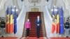 Președinții Maia Sandu și Klaus Iohannis, la Palatul Cotroceni