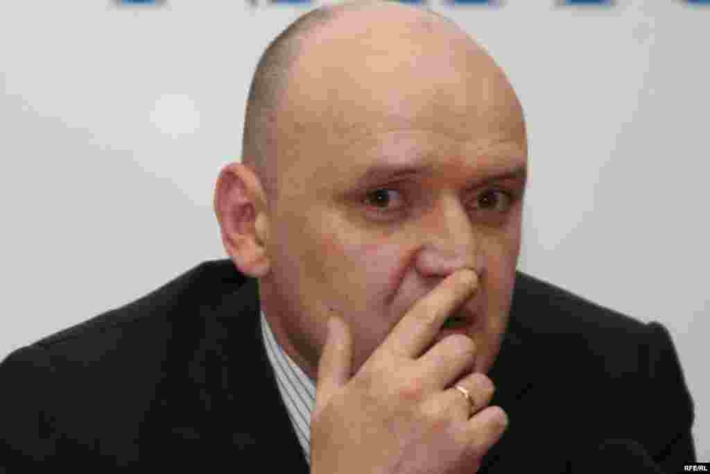 Kazakhstan - Sergey Jashin, Kazatomprom company vice-president. Almaty, 12Jun2009 - Сергей Яшин,вице-президент национальной компании «Казатомпром». Алматы, 12 июня 2009 года.