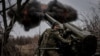 UKRAINE - King Danylo of the Ukrainian Armed Forces fires a 2s5 "Hyacinth-s" self-propelled howitzer towards Russian troops, Donetsk region, November 18, 2024