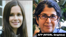 Fariba Adelkhah (stânga) și Kylie Moore-Gilbert (dreapta)