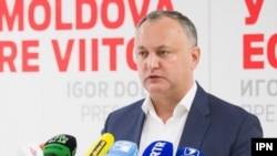 Moldova - Liderul PSRM, Igor Dodon, Chișinău, 16 martie 2021, IPN
