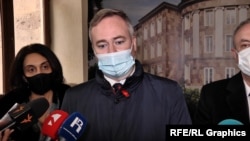 Госсекретарь по европейским вопросам МИД Франции Жан-Батист Лемуан, Ереван, 27 января 2021 г.