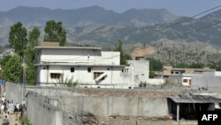 Bin Ladenin ailəsi ilə 10 il bu evdə yaşadığı guman edilir, 3 may 2011