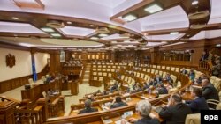 Parlamentul de la Chișnău, imagine de arhivă