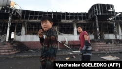 Жанжал болған Масанчи ауылы. 8 ақпан 2020 жыл.