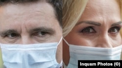 Nicușor Dan și Gabriela Firea