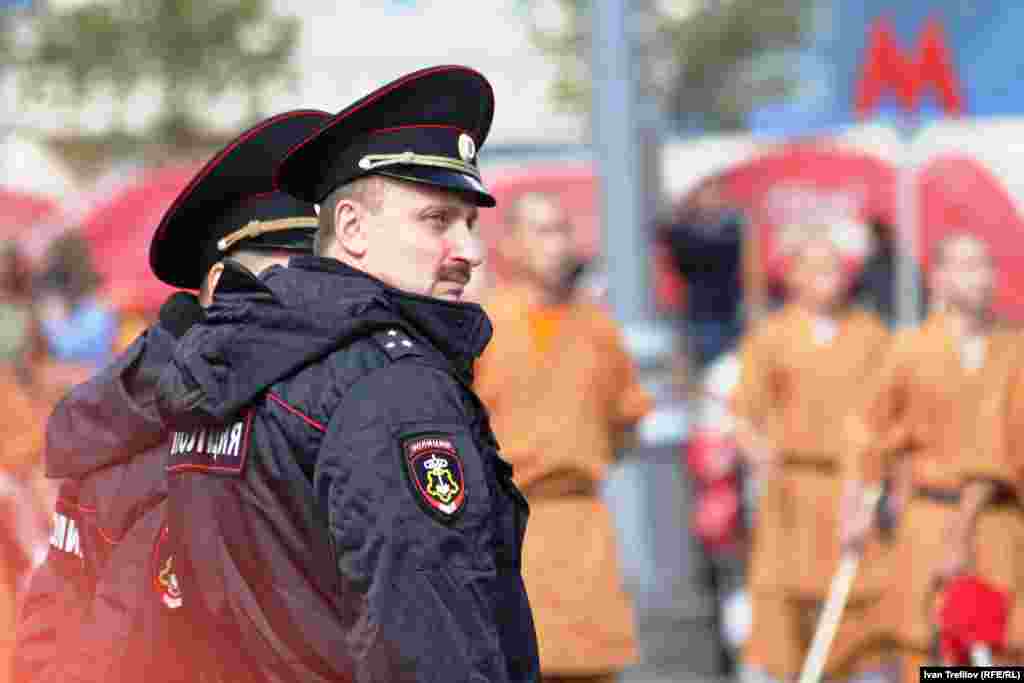 Праздник Москвы в "день тишины". Участники "Спасской башни"
