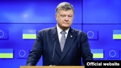 Президент України Петро Порошенко, Брюссель, 22 червня 2017 року