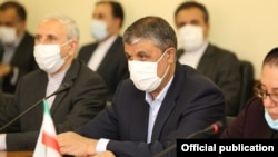 Armenia -- Iranian Minister of Roads and Urban Development Mohammad Eslami visits Yerevan. May 24, 2021