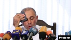 Начальник полиции Армении Алик Саргсян (архив)